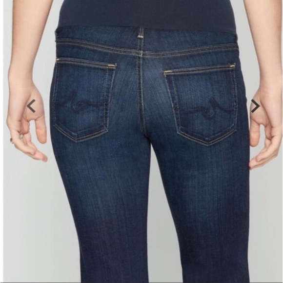Adriano Goldschmied Secret Fit Belly Maternity Premium Denim Jeans Size 30 Flare - Picture 4 of 16